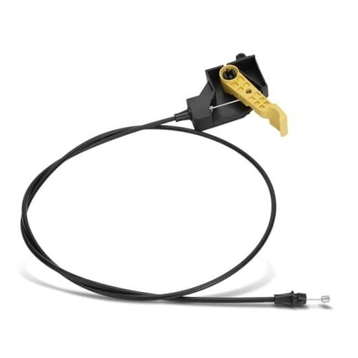 52.59 Inch Front Hood Latch Release Cable with Handle | Compatible with Ford