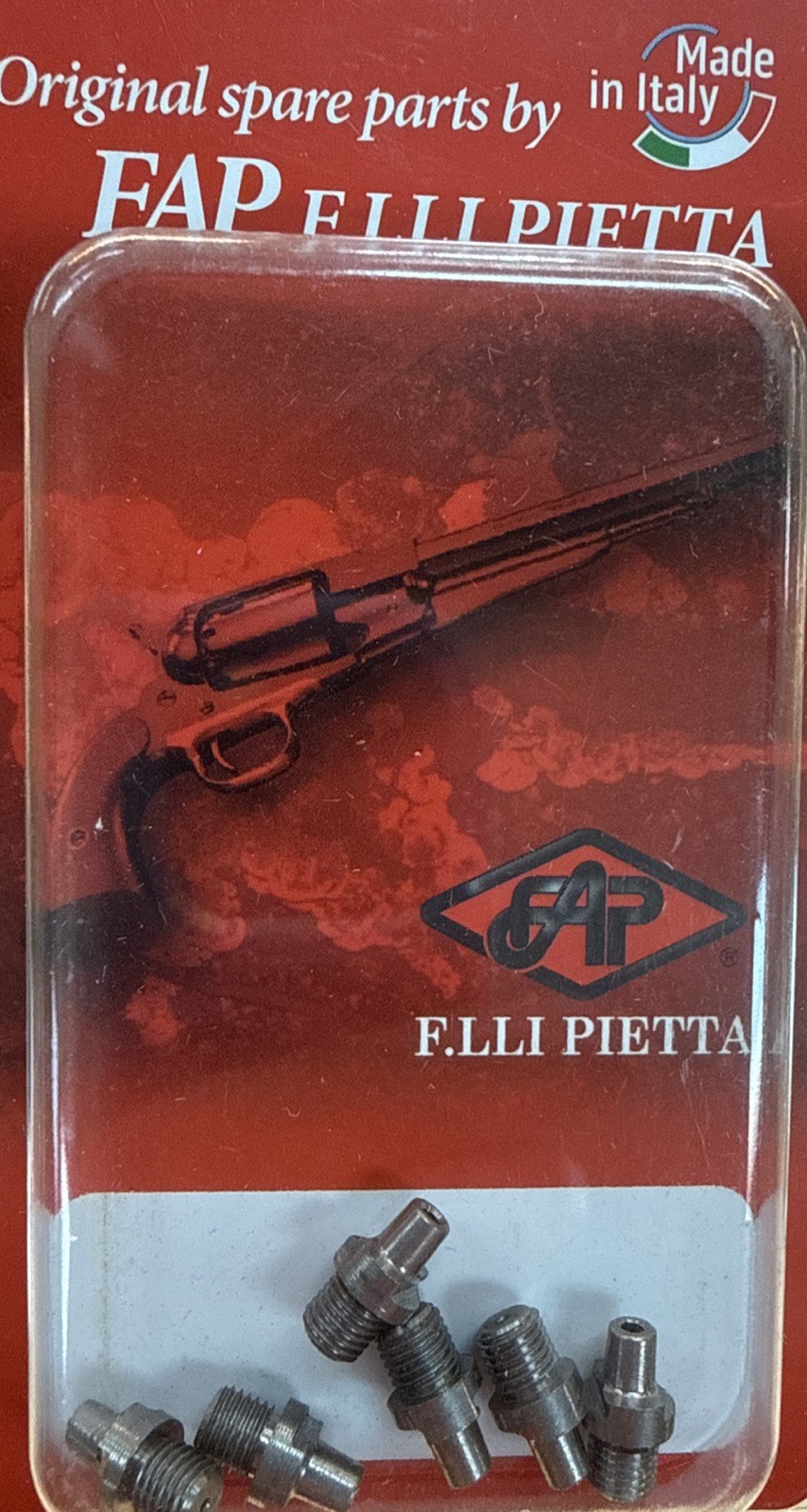 Pietta Stainless #10 Percussion Nipples  for B P Revolvers AC065 6 Pack