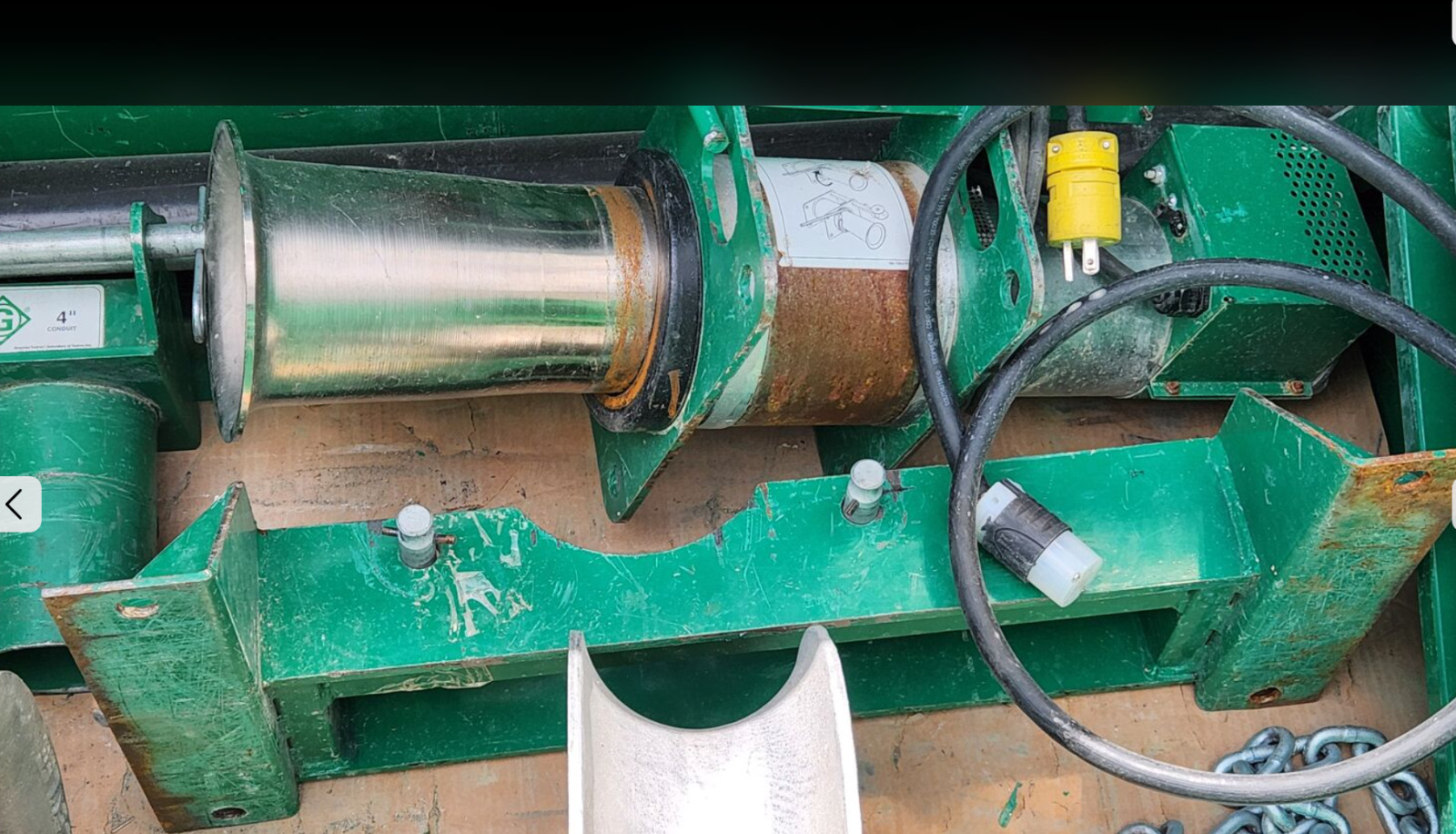 Greenlee 6802 Ultra Tugger Cable Puller 8000 lb Complete With Storage Box