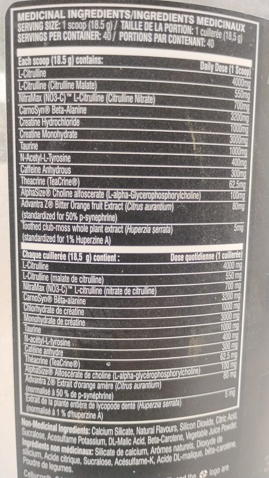 Cellucor C4 Ultimate - Pre Workout Powder - 40 Servings - Orange Mango