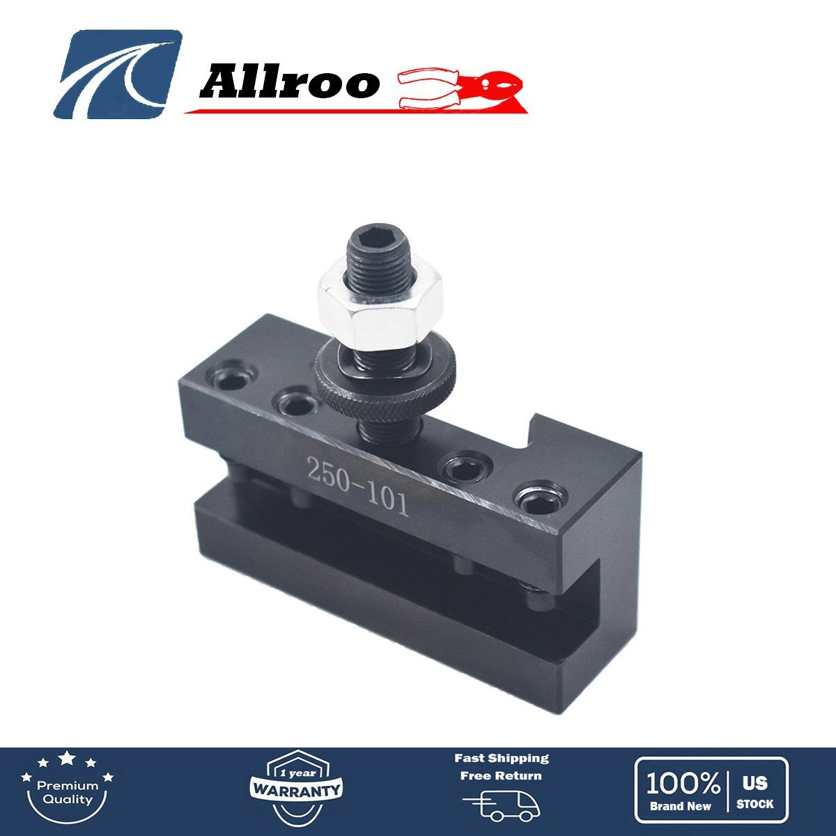 AXA #1 250-101 Quick Change Tool Post Turning & Facing Holder