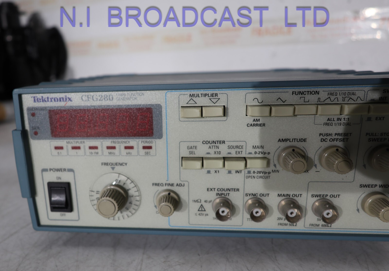 Tektronix cfg280 11Mhz function generator