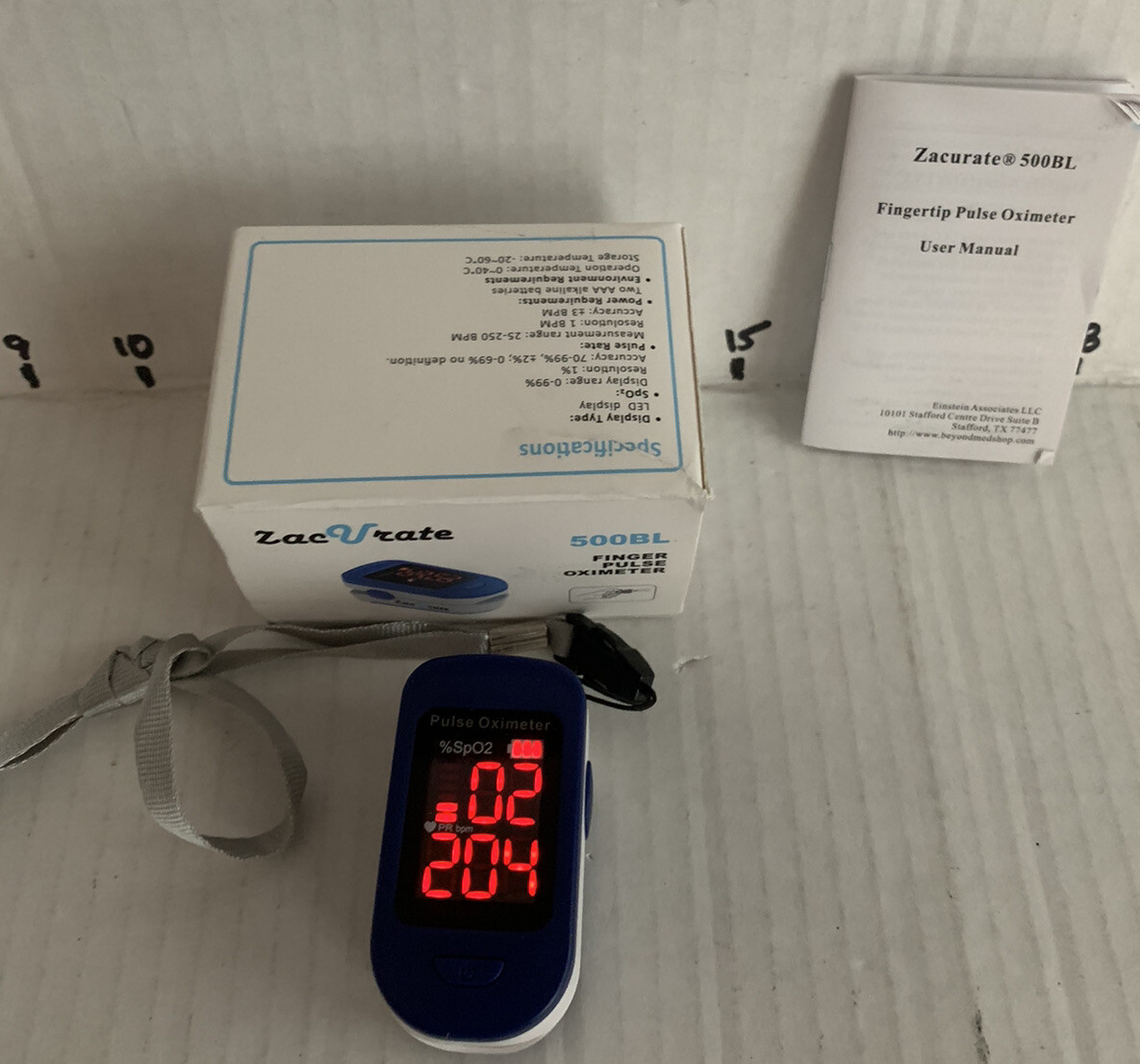 Fingertip Pulse Oximeter