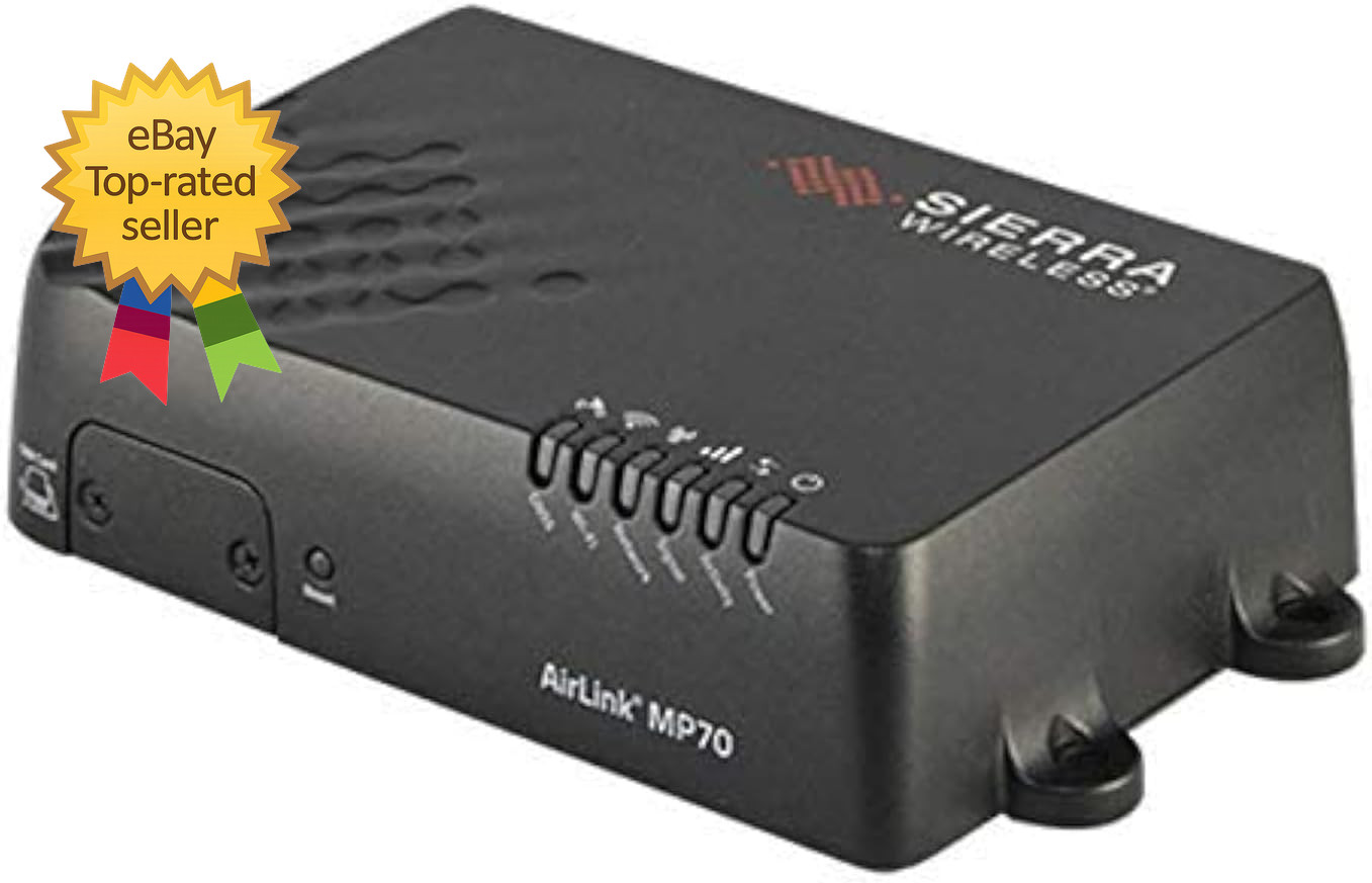 MP70 Lte Advanced Pro Rugged Router with Firstnet Ready  DC Power Cable