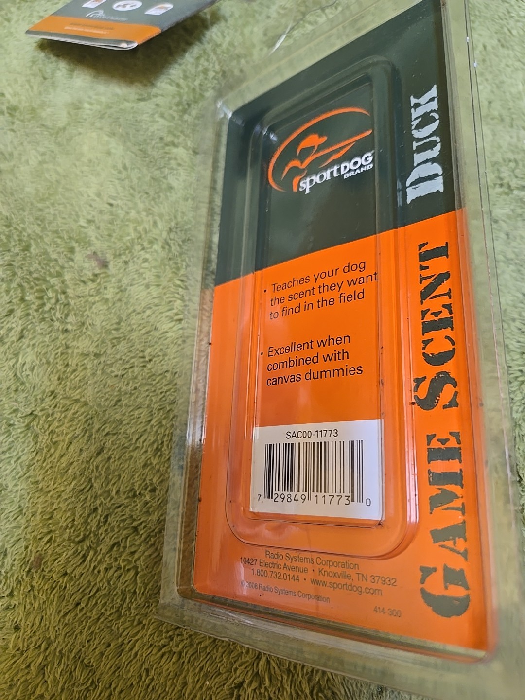 Sport Dog Game Scent Duck New