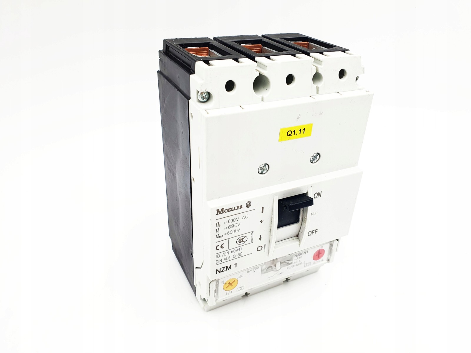 CIRCUIT BREAKER MOELLER NZM 1 NZM1 ZNM N1