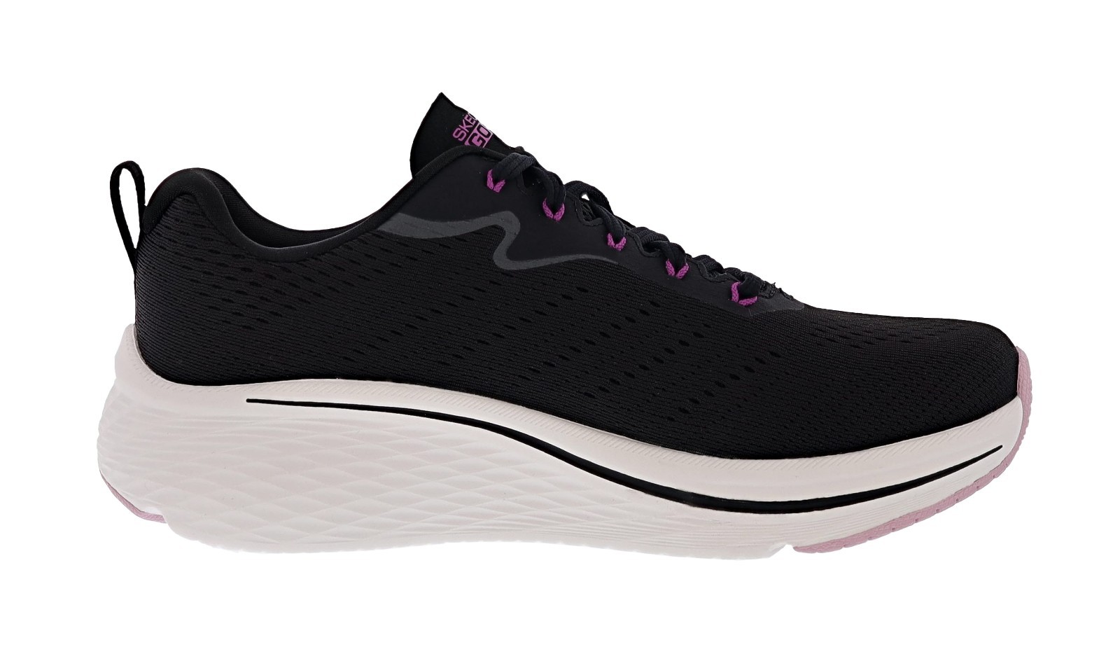 SKECHERS WOMEN'S MAX CUSHIONING ELITE 2.0- LEVITATE 129601W/BKPK WIDE WIDTH