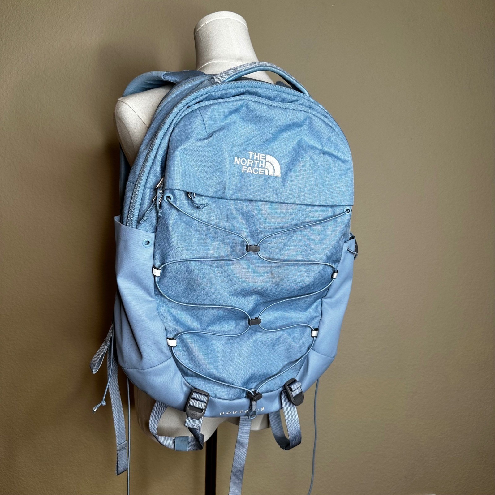 The North Face Borealis Backpack Light Blue FlexVent Hiking School Bag NF0A52SE