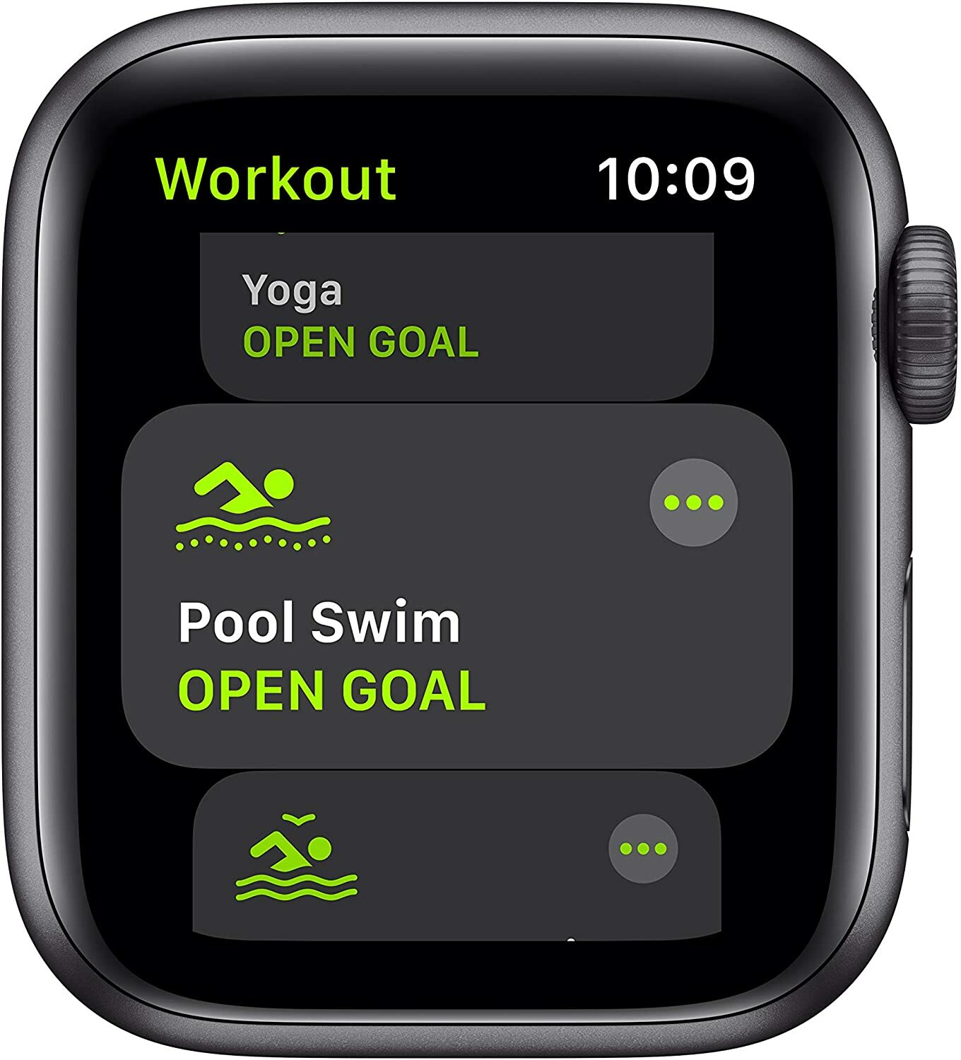Apple Smart Watch SE GPS 40 mm MYDP2LL/A Space Gray Alumin Case Black Sport Band