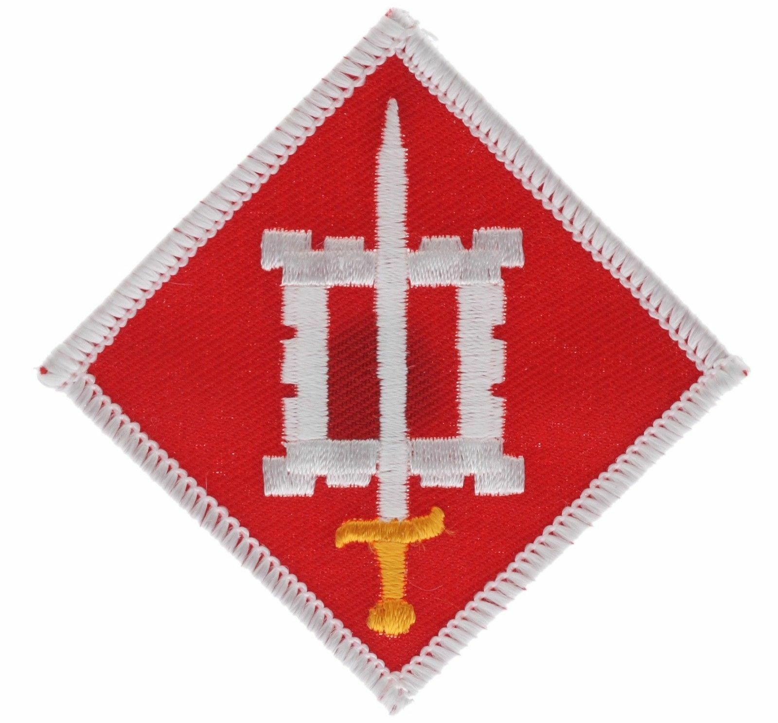 18th Engineer Brigade 2 Inch sew or iron Embroidered Patch EE0128 F1D20D