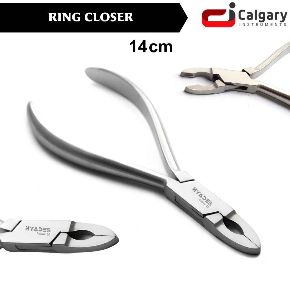 Body Piercing Art Tools Rings Closing Pliers Captive Bead Hoop Jeweller Forceps