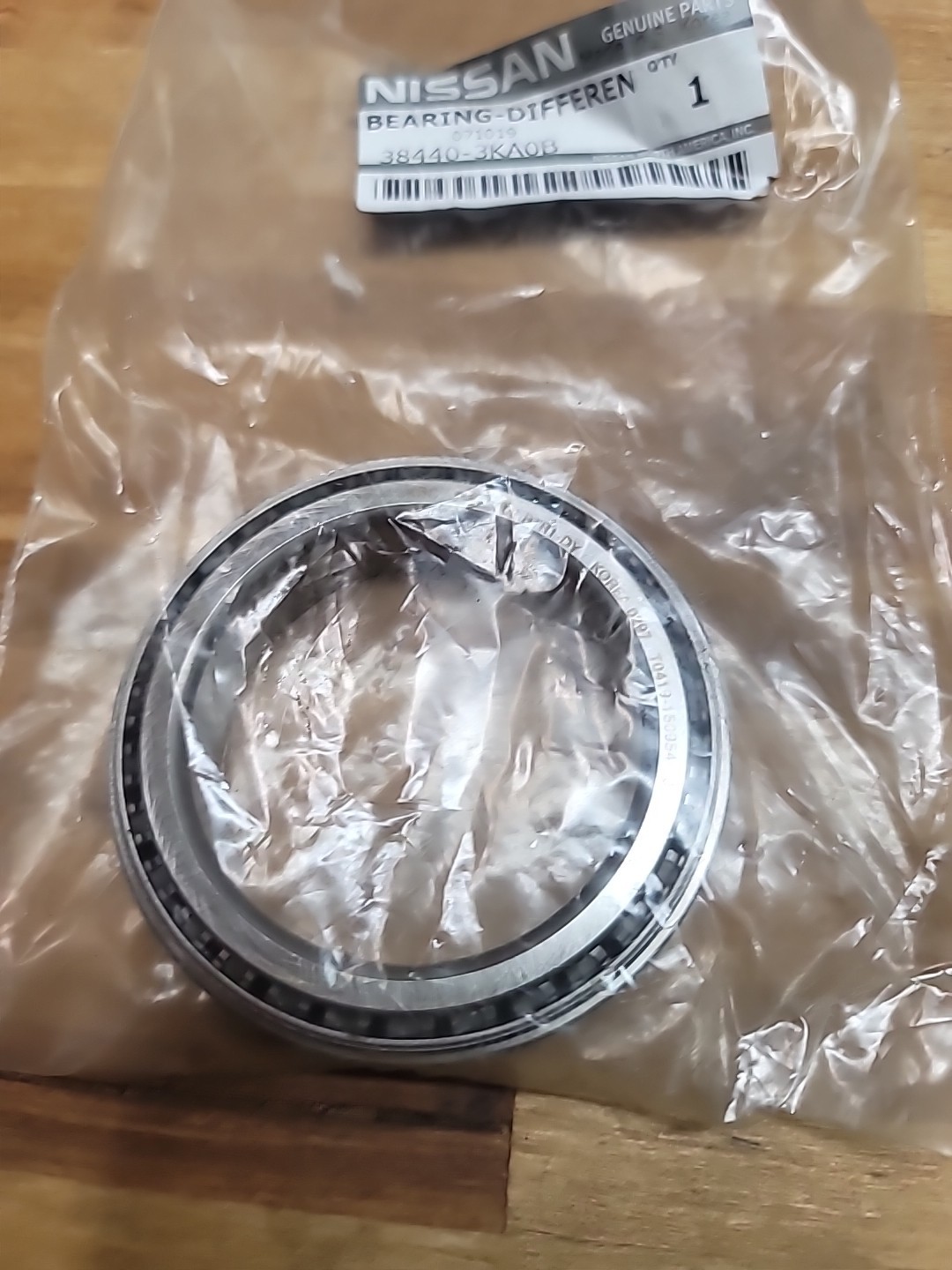 NISSAN 38440-3KA0B Transfer Case Input Shaft BEARING-DIFFER OEM 384403KA0B