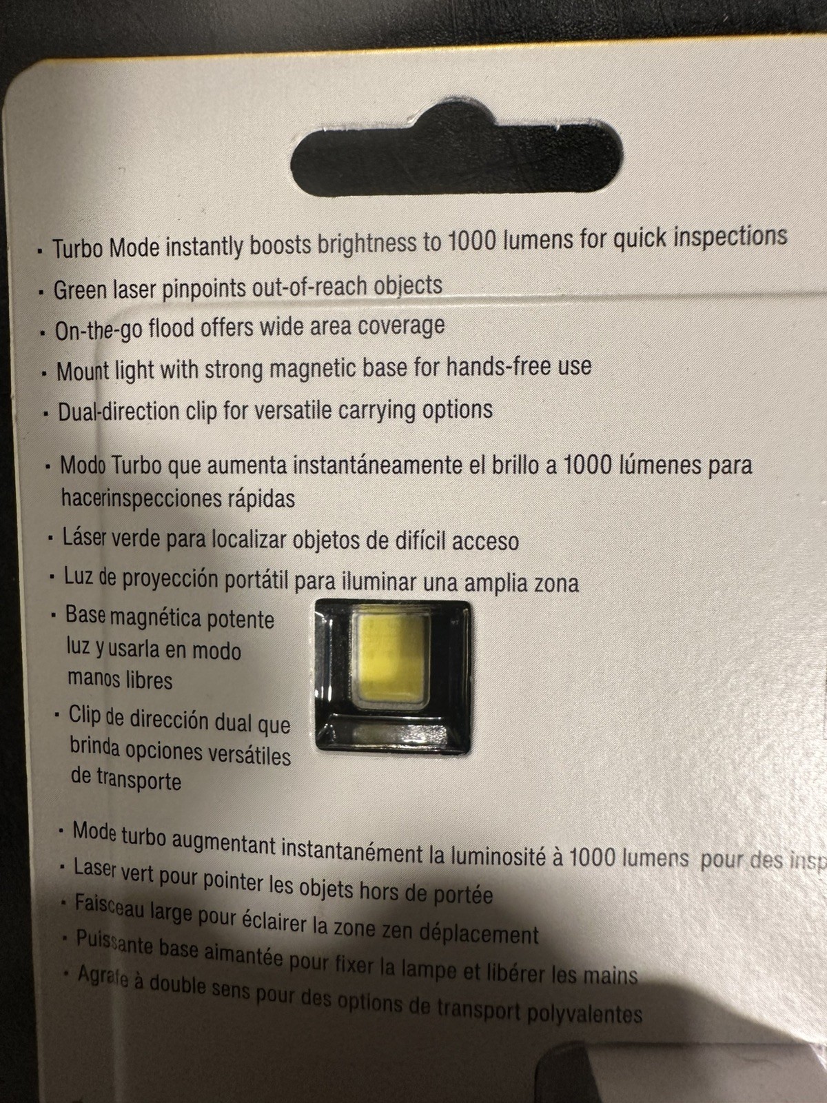 Klein Tools 56074 Slim Pocket LED Flashlight with Green Laser Rechargeable(545)