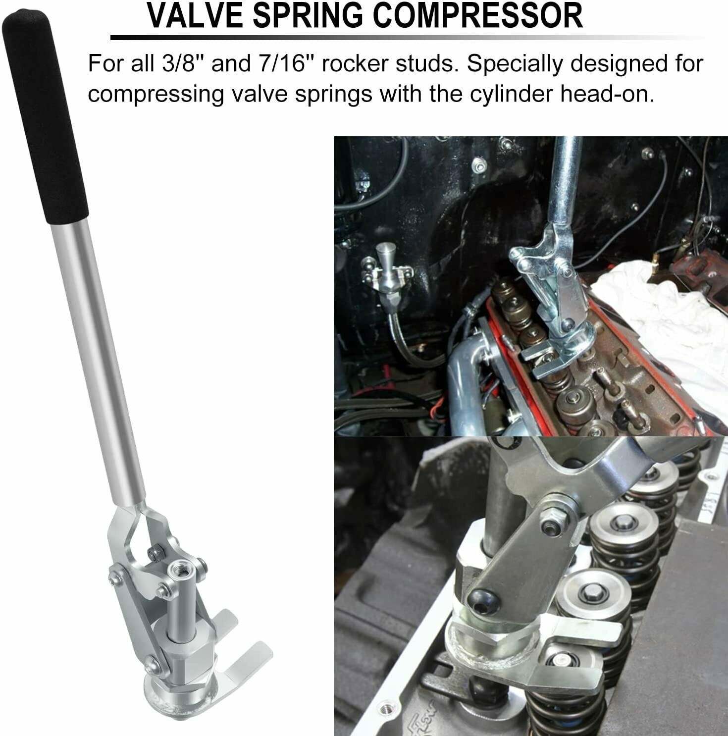66784 Stud Mount Valve Spring Compressor Remove for all 3/8" & 7/16" Rocker Stud