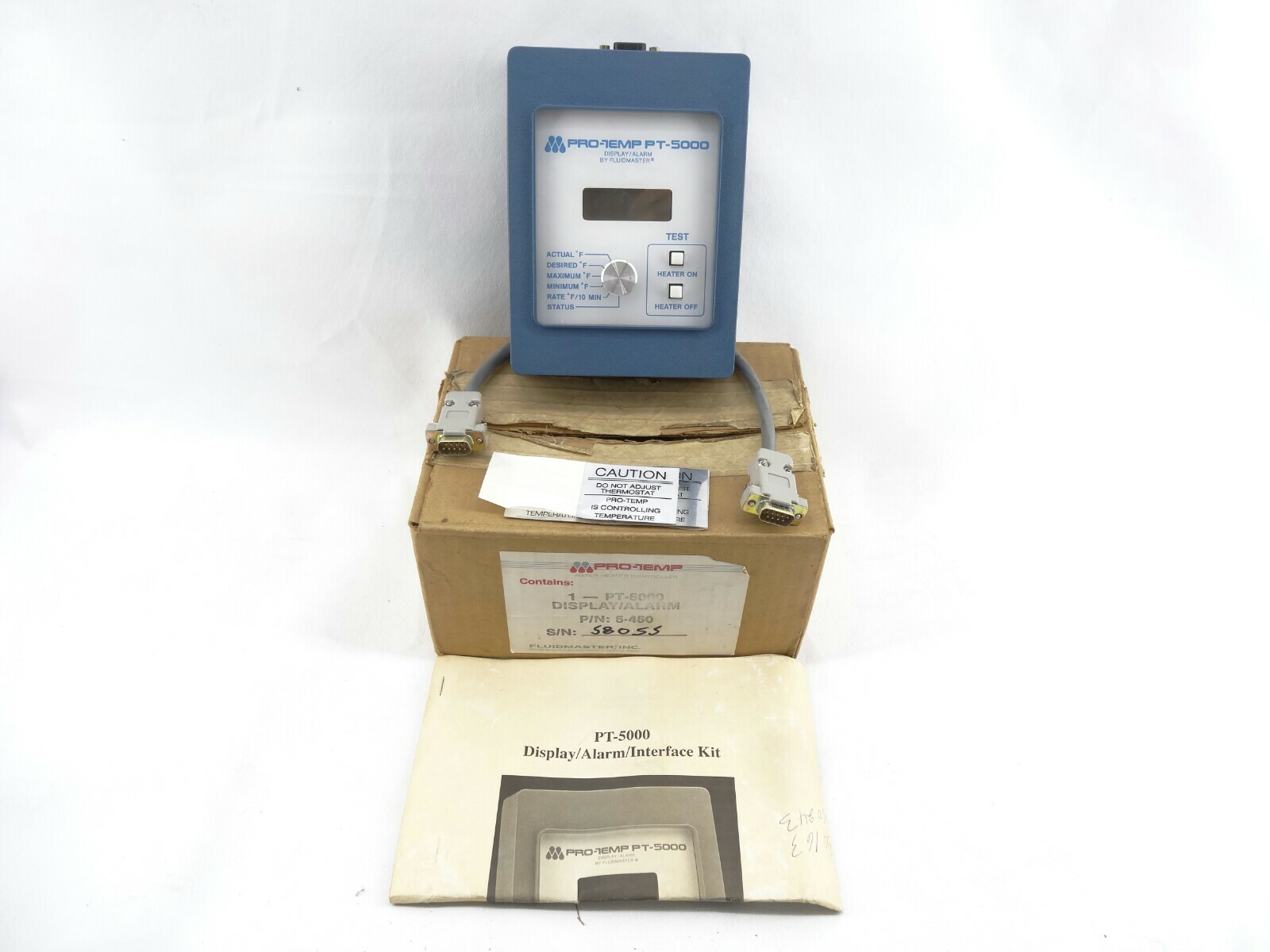 PRO-TEMP PT-5000 Display / Alarm by FluidMaster