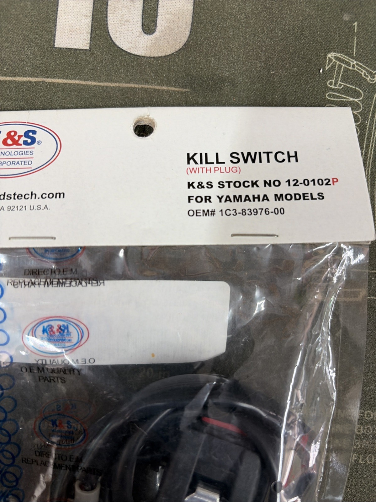 K&S Technologies - 12-0102P - Kill Switch