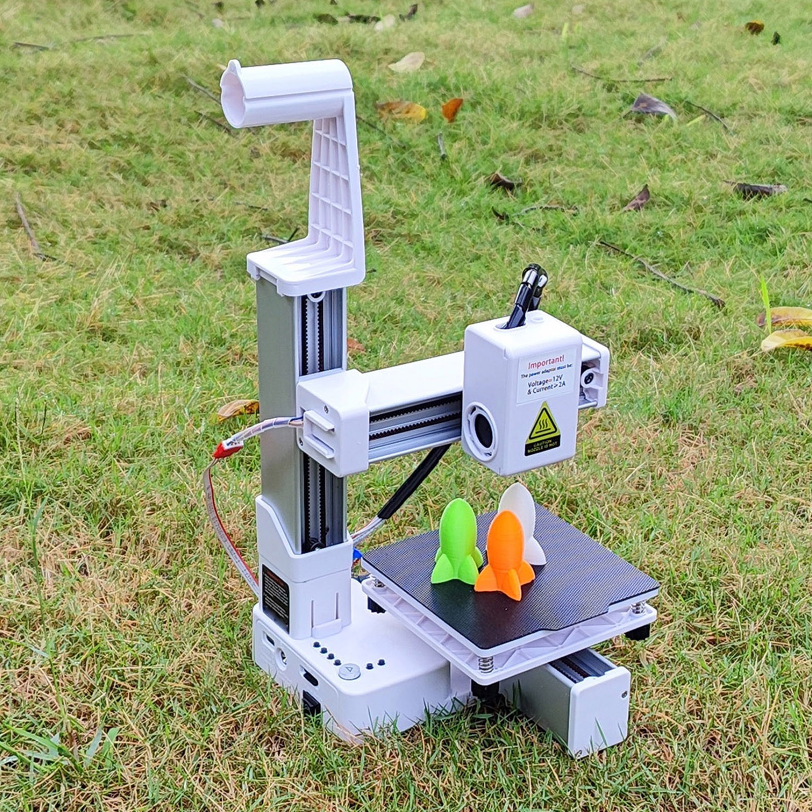 3D Printer For Education High Accuracy Fast Heating (EU Plug White)