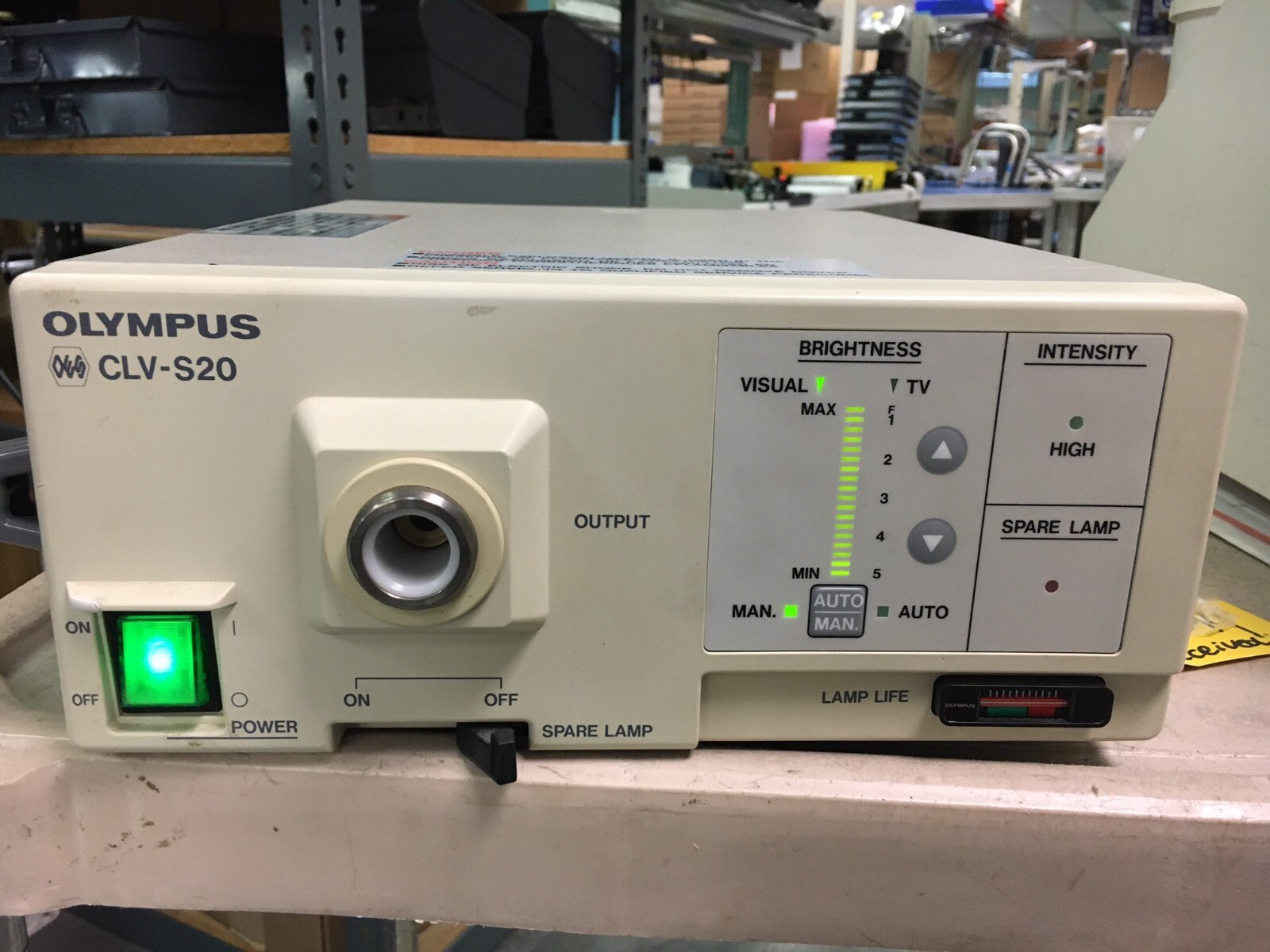 OLYMPUS CLV-S20 300 Watt Xenon Light Source