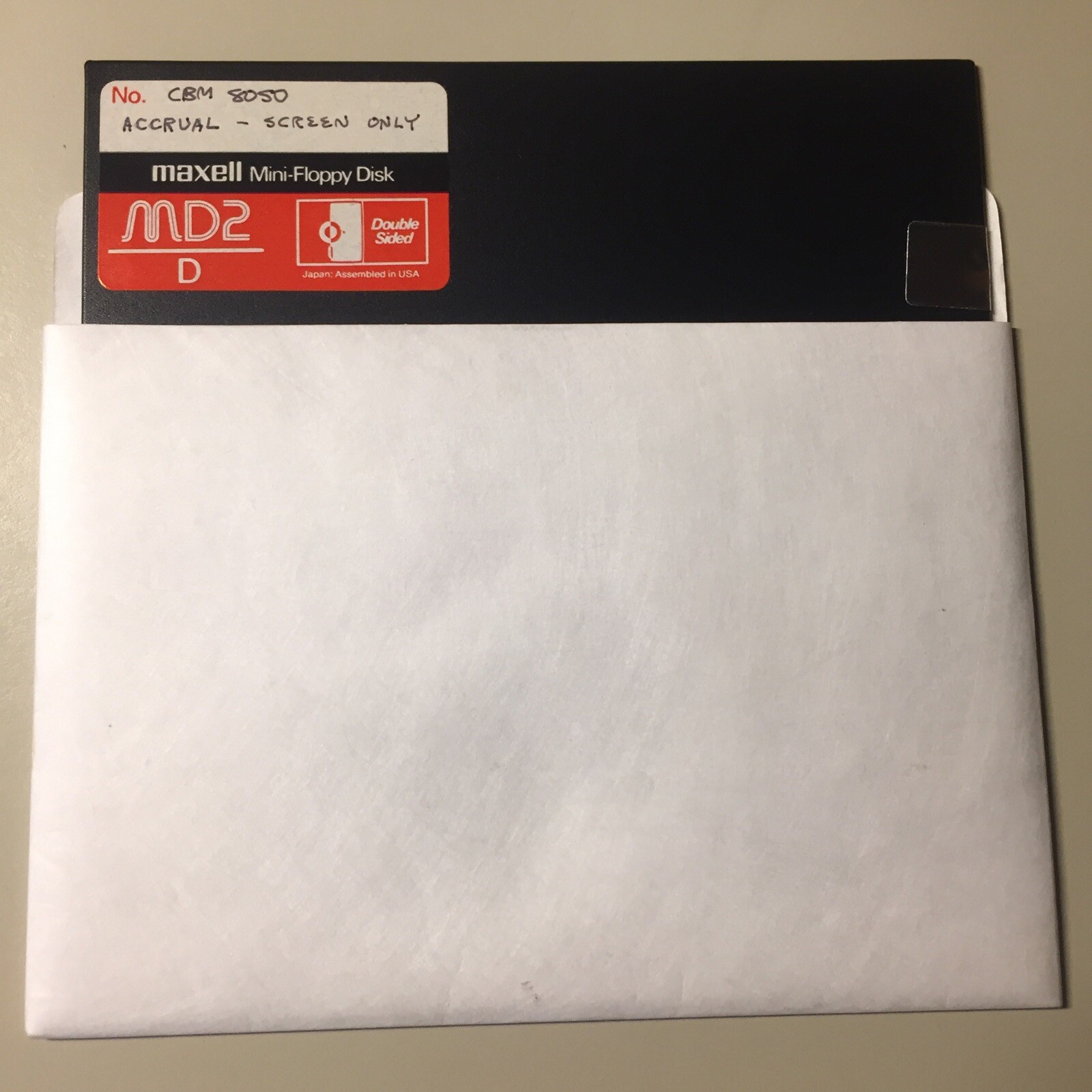 Vintage CBM 8050 5.25” Floppy Disks VHTF