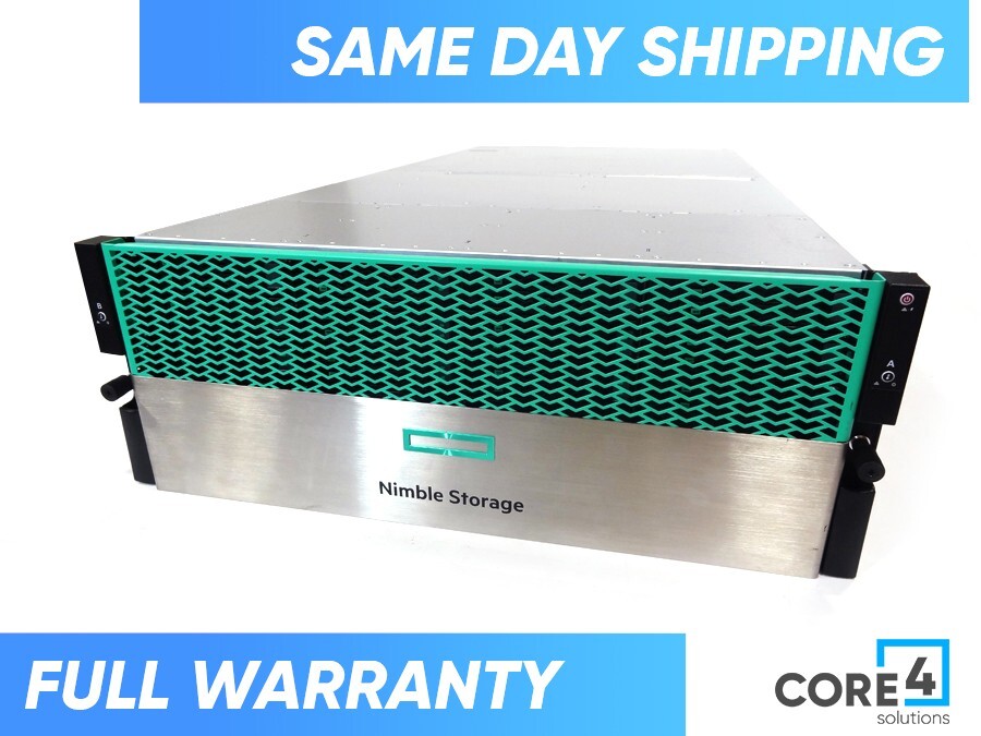 Nimble HF60 HPE Array w/ 210TB FIO HD, 23.04TB FIO Cache & 2x 10GbE 2-port Adpt
