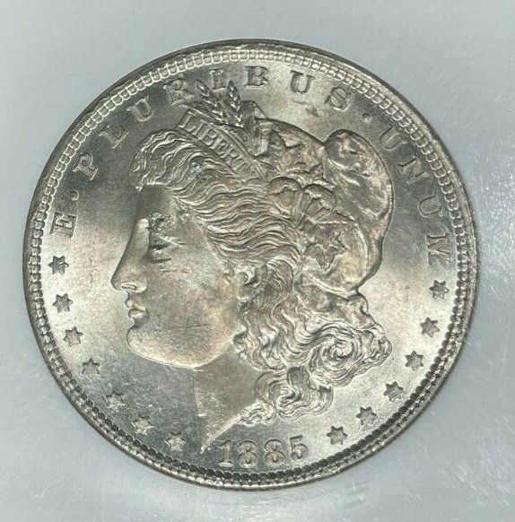 1885 MORGAN SILVER DOLLAR ~ NGC MS 64 ~BEAUTIFUL COIN~ REF#34-003