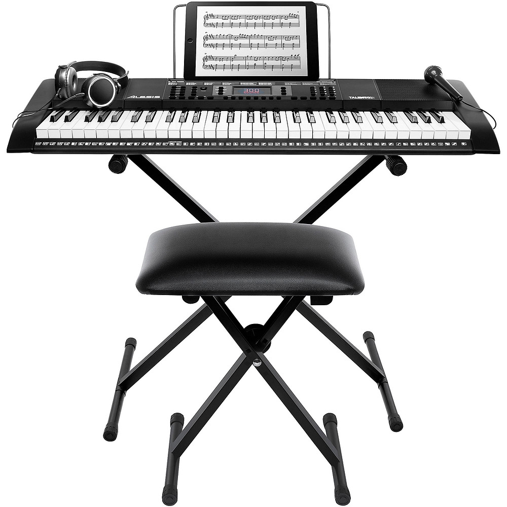 Alesis Talent 61 MKII 61Key Portable Keyboard Package 197881529611 RF