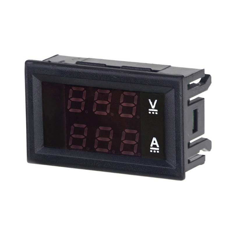 Precisions Two Digital Meter For Power 0-100V Voltages 10A Current