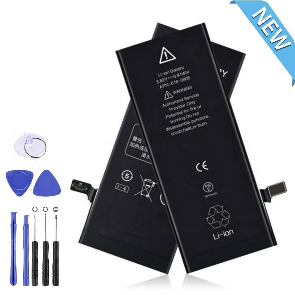 Lithium Battery Replacement For iPhone 6 7 8 XS XR 11 12 13 14 15 16 Pro Max Lot