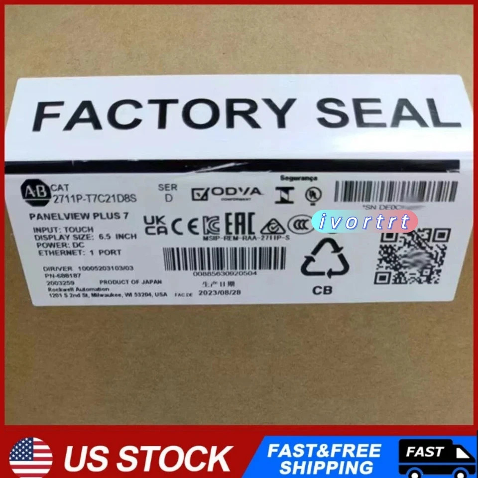 Brand New Original A-B 2711P-T7C21D8S Premium PanelView fast Delivery US STOCK