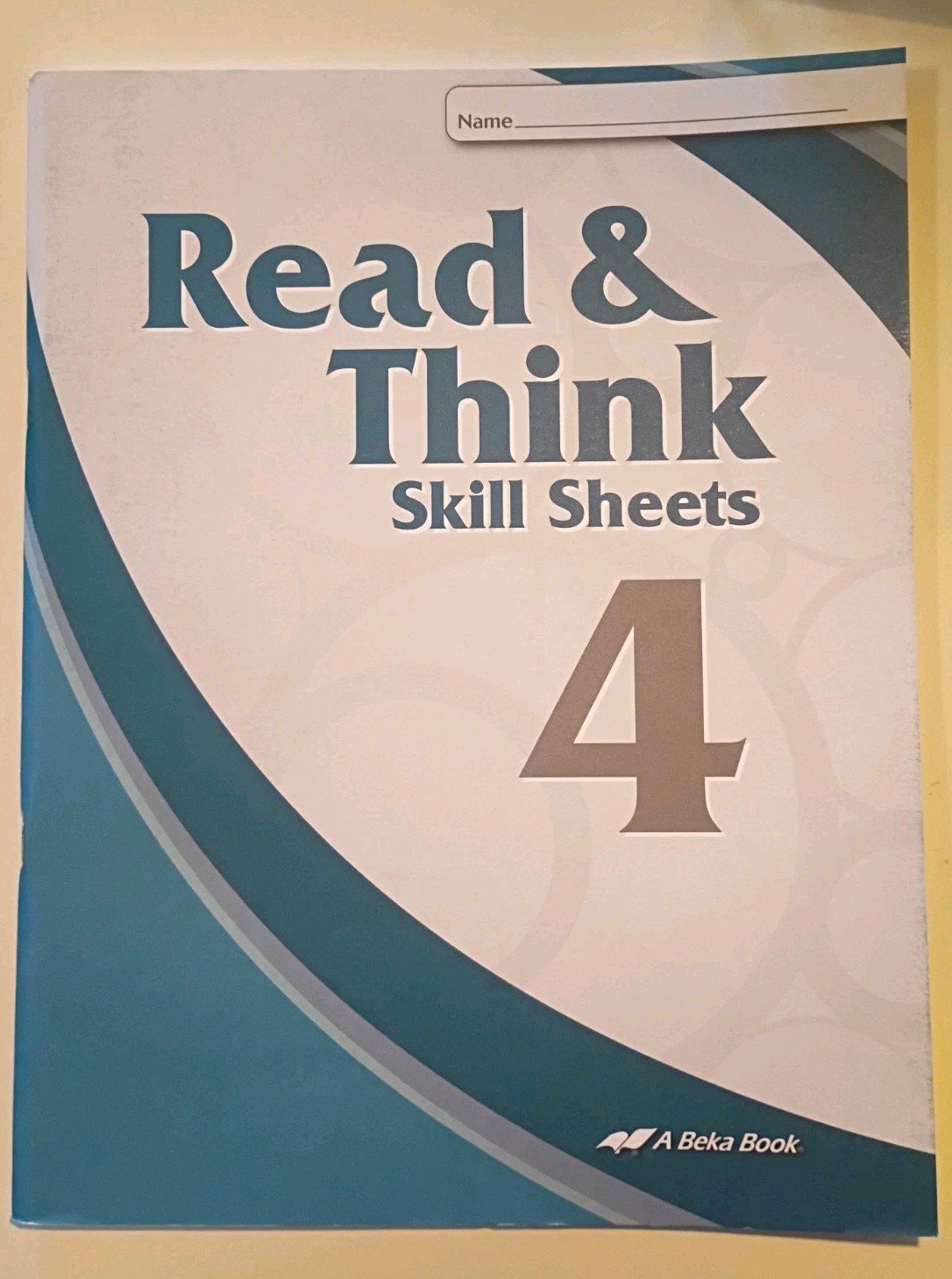 Abeka Read & Think 4 Skill Sheets (1st Edition) 4th Grade Reading - Like NEW