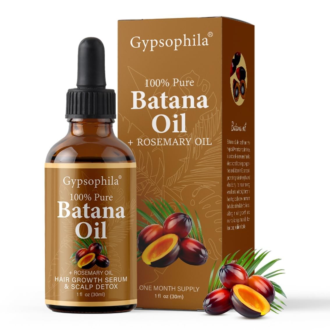 Gypsophila Batana Oil for Hair Growth -100% Pure Natural Hair Growth Oil,Nourish