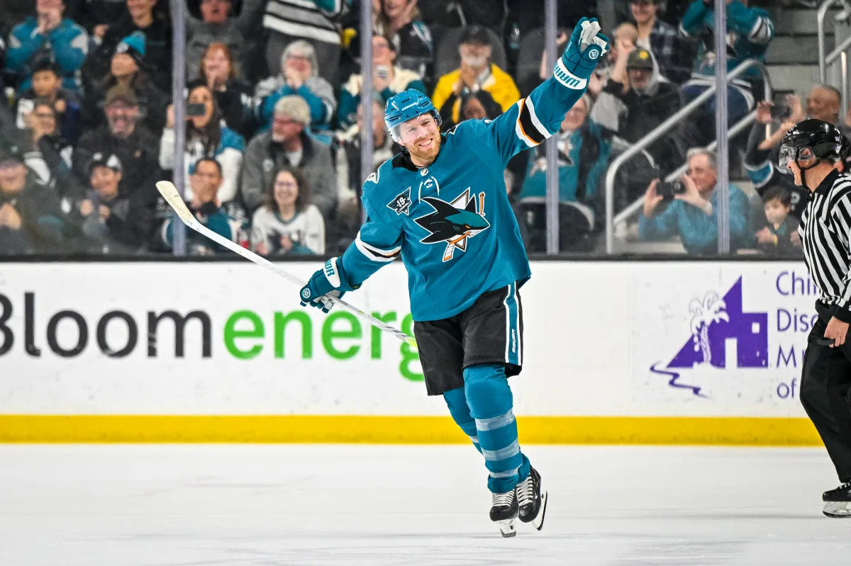 Joe Thornton San Jose Sharks Legends Game Patch
