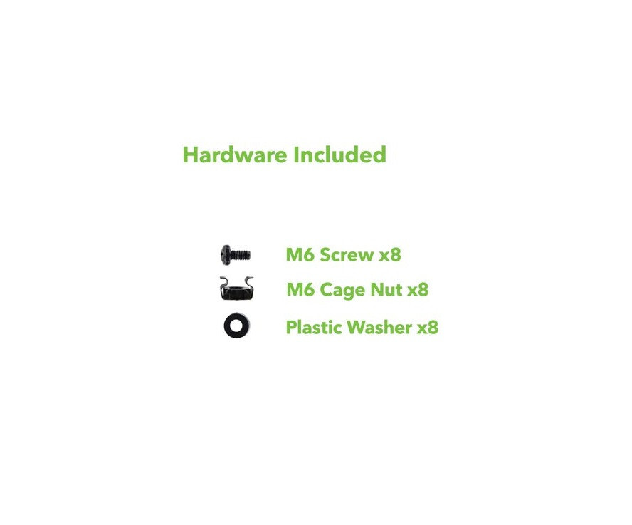 Sliding Server Shelf 1U 19" 4 Post Rack Mount Adjustable 14" - 17" 40lb Capacity
