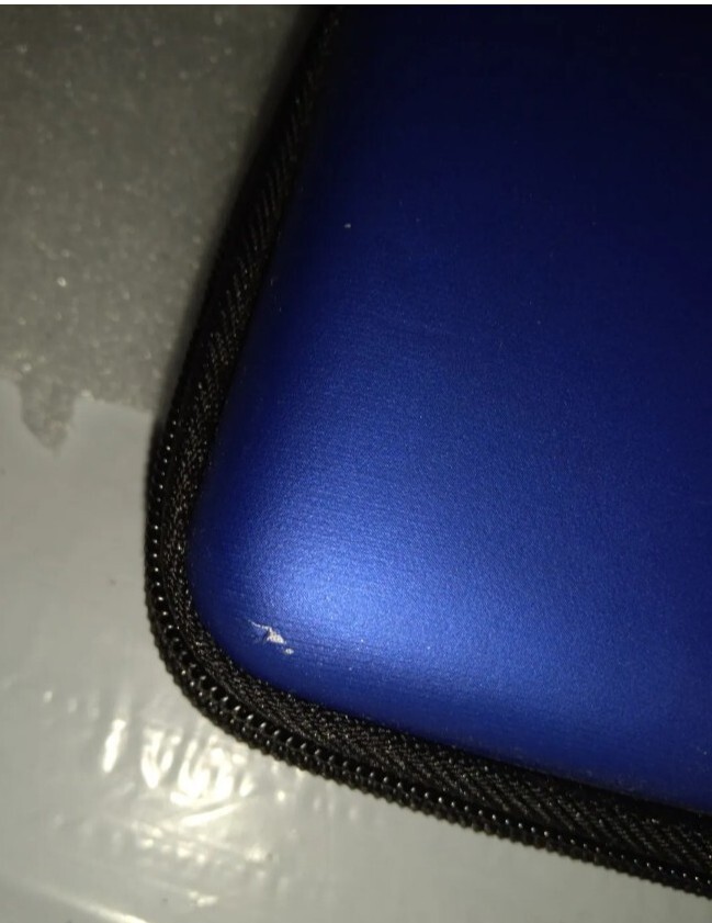 Nintendo ds Lite Blue Carrying case By Icon *USA Seller