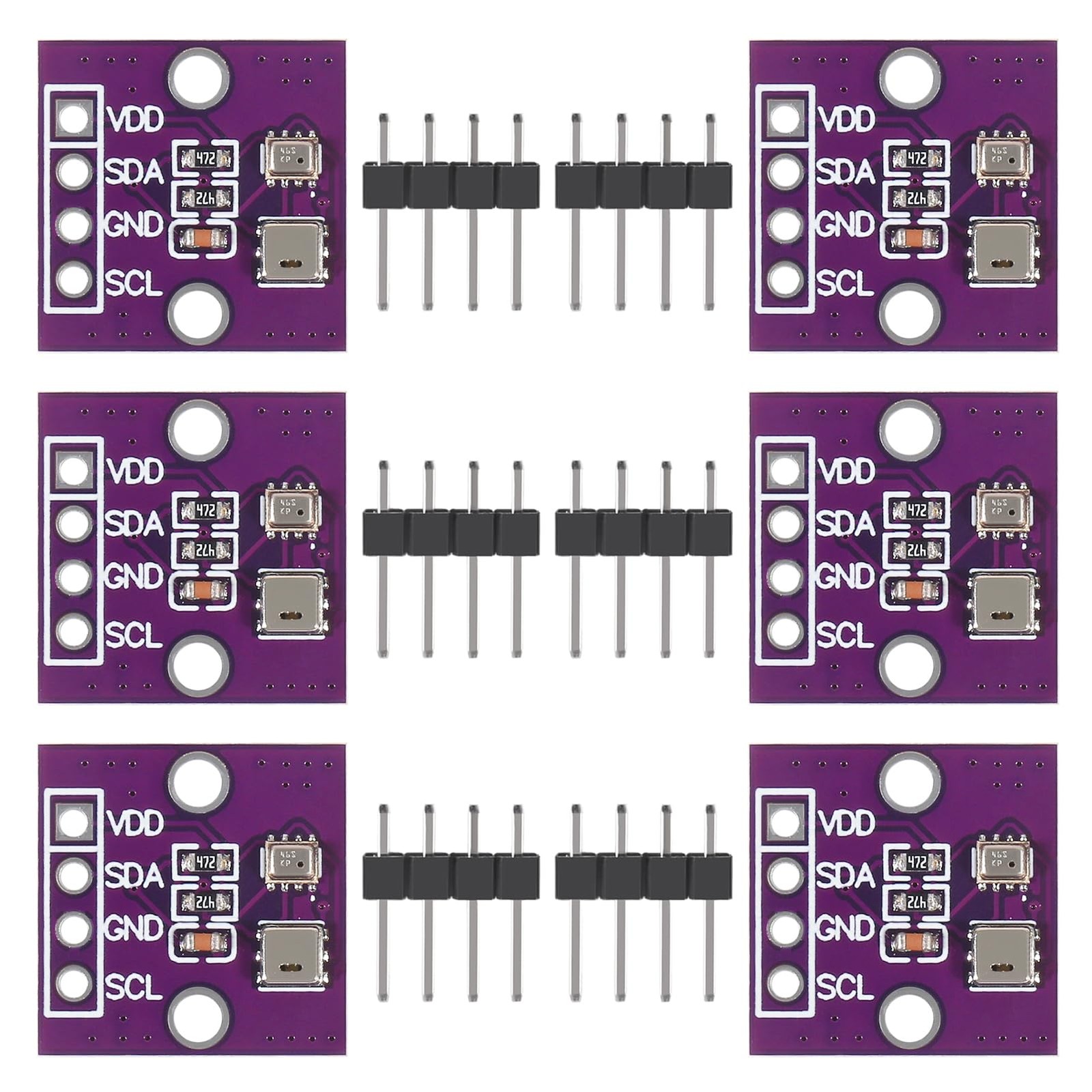 Coliao 6pcs AHT20+BMP280 Temperature Humidity Air Pressure Module...