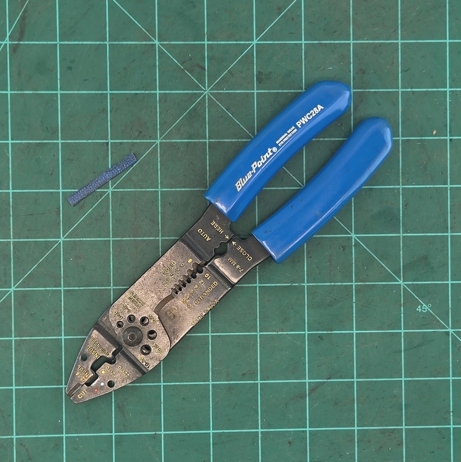 Blue Point PWC28A Combination Wire Stripper Cutter Crimper