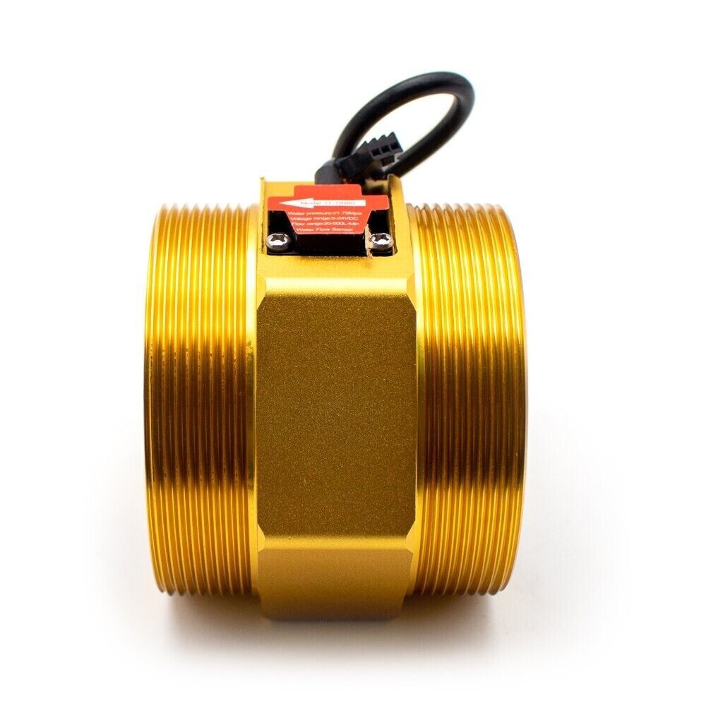 3" Liquid Flow Sensor Industrial DN80 Water Flow Sensor Metal Turbine Flow Meter