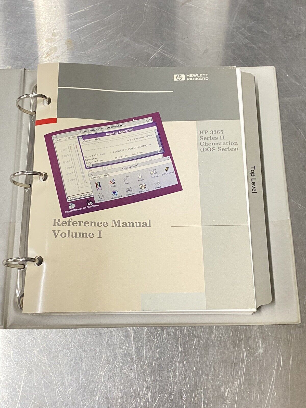 Hewlett Packard HP 3365 Serie II Chemstation - Users Guide / Instruction Manual