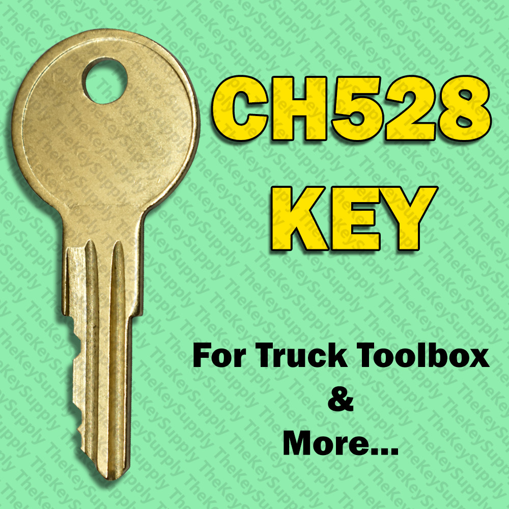 CH528 Key For Truck Tool Box and More