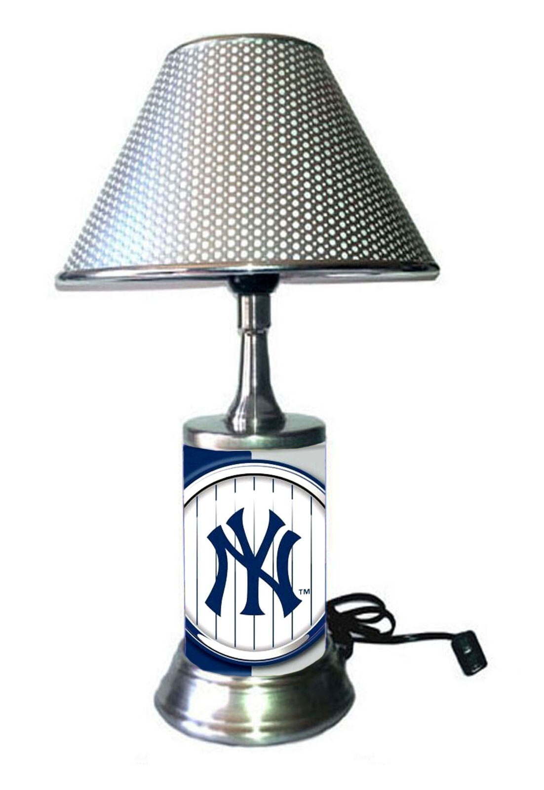NY New York Yankees Lamp MLB Table Lamp with Shade Desk Light Room Decor