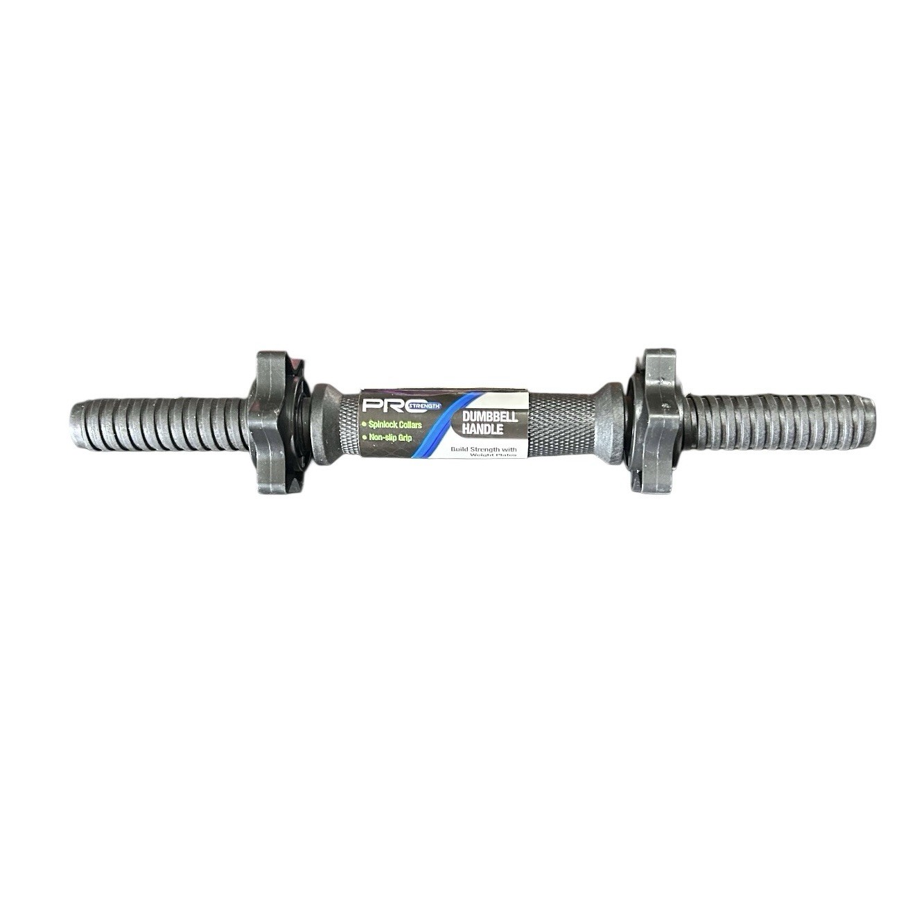 PRO Strength 14 in. Adjustable Spinlock Home Gym Dumbbell Handle New