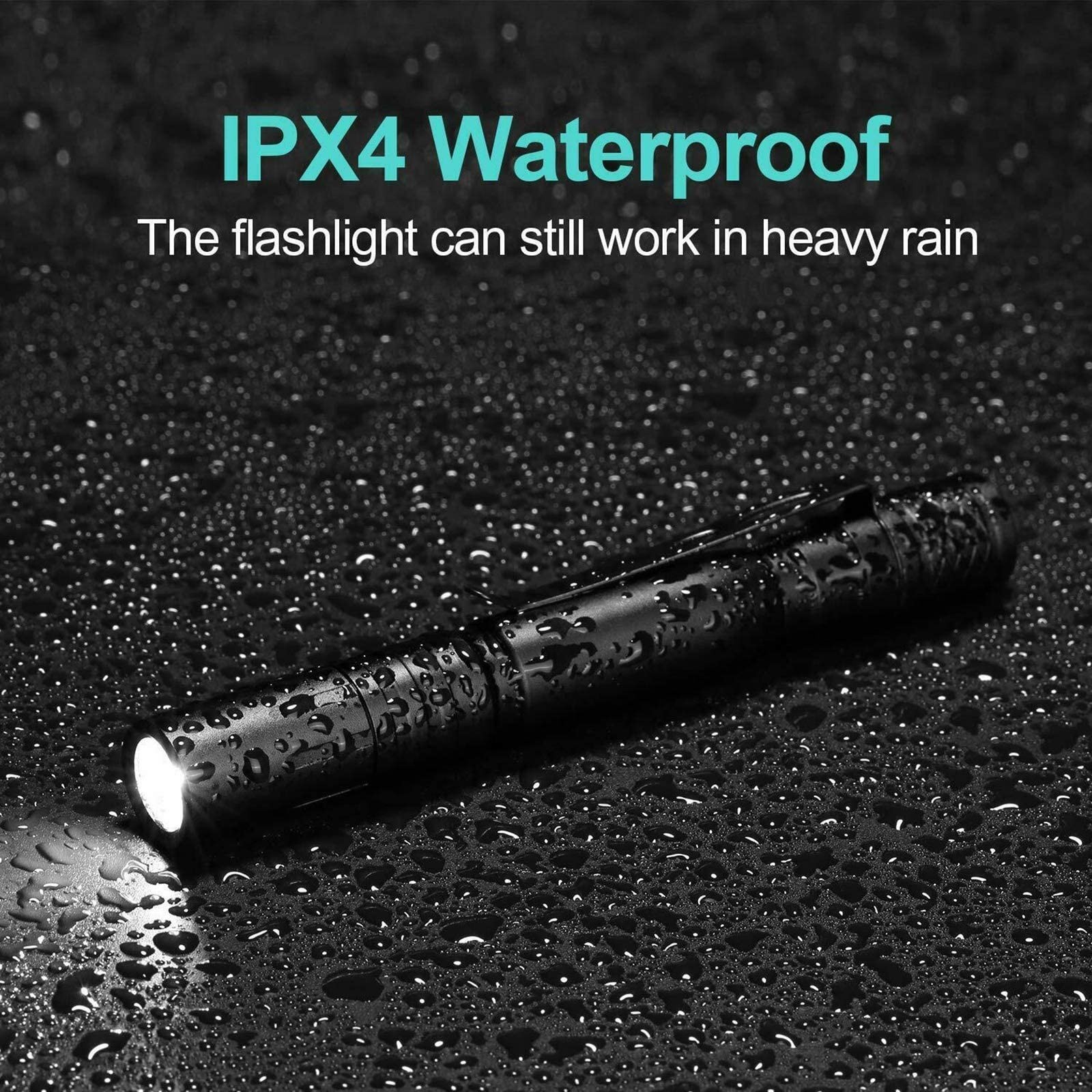 Pocketman LED Penlight Flashlight Small Flashlight Pocket-Size Pen Torch with...