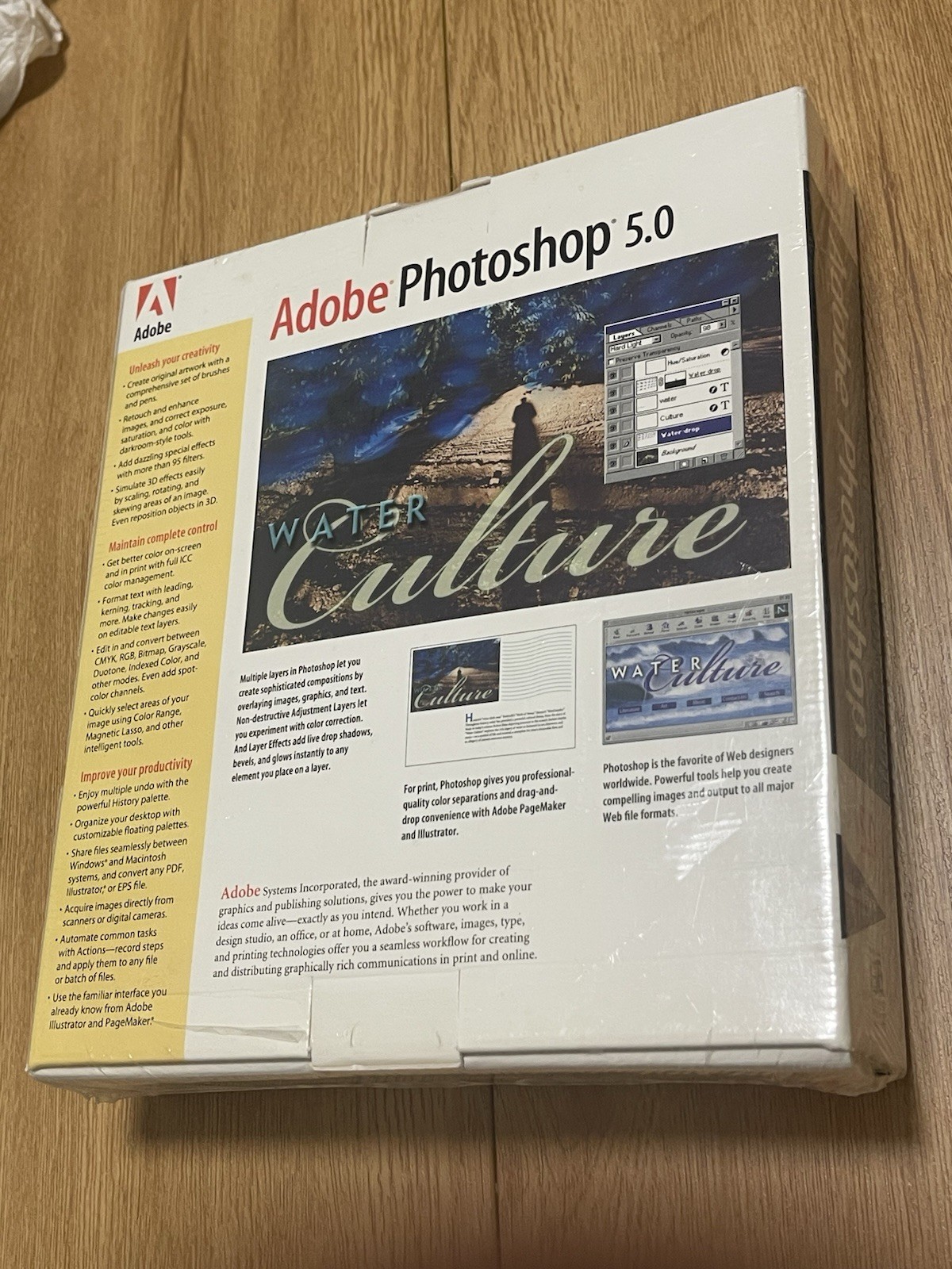 Adobe Photoshop 5.0 Education Version (Academic ID Required) NEW