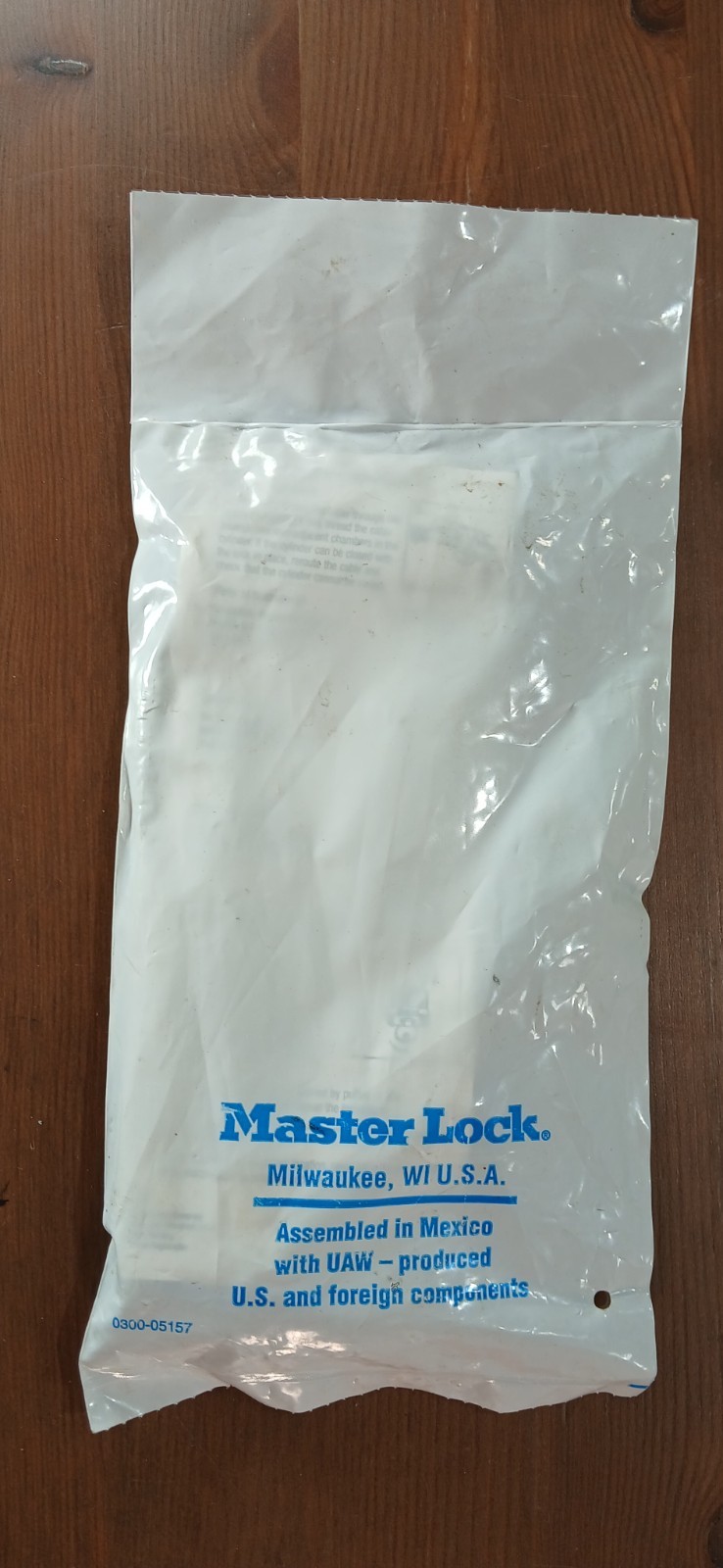 Master Lock 107 Gun Lock Cable Lock New, Safety Pad Lock NEW in Package