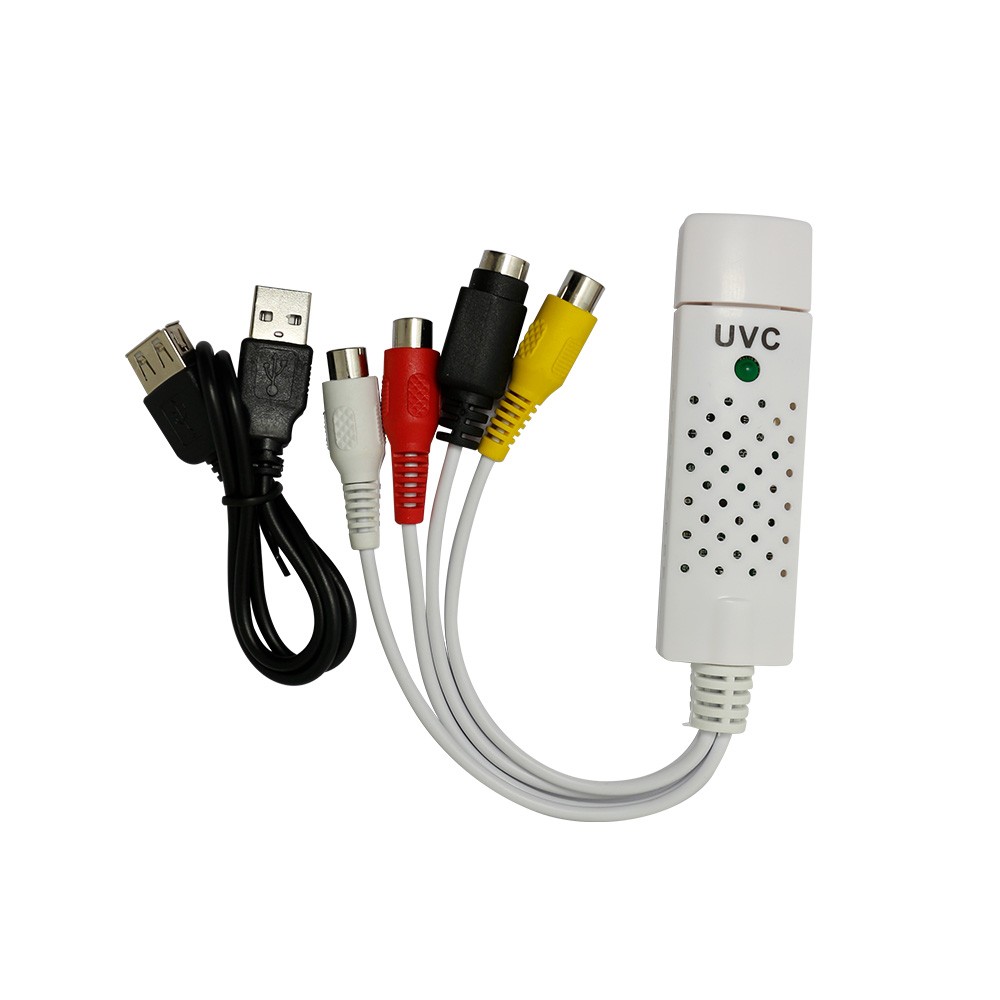 Driver-free USB 2.0 Video Capture Card One Channel Capturecard Support WIN10