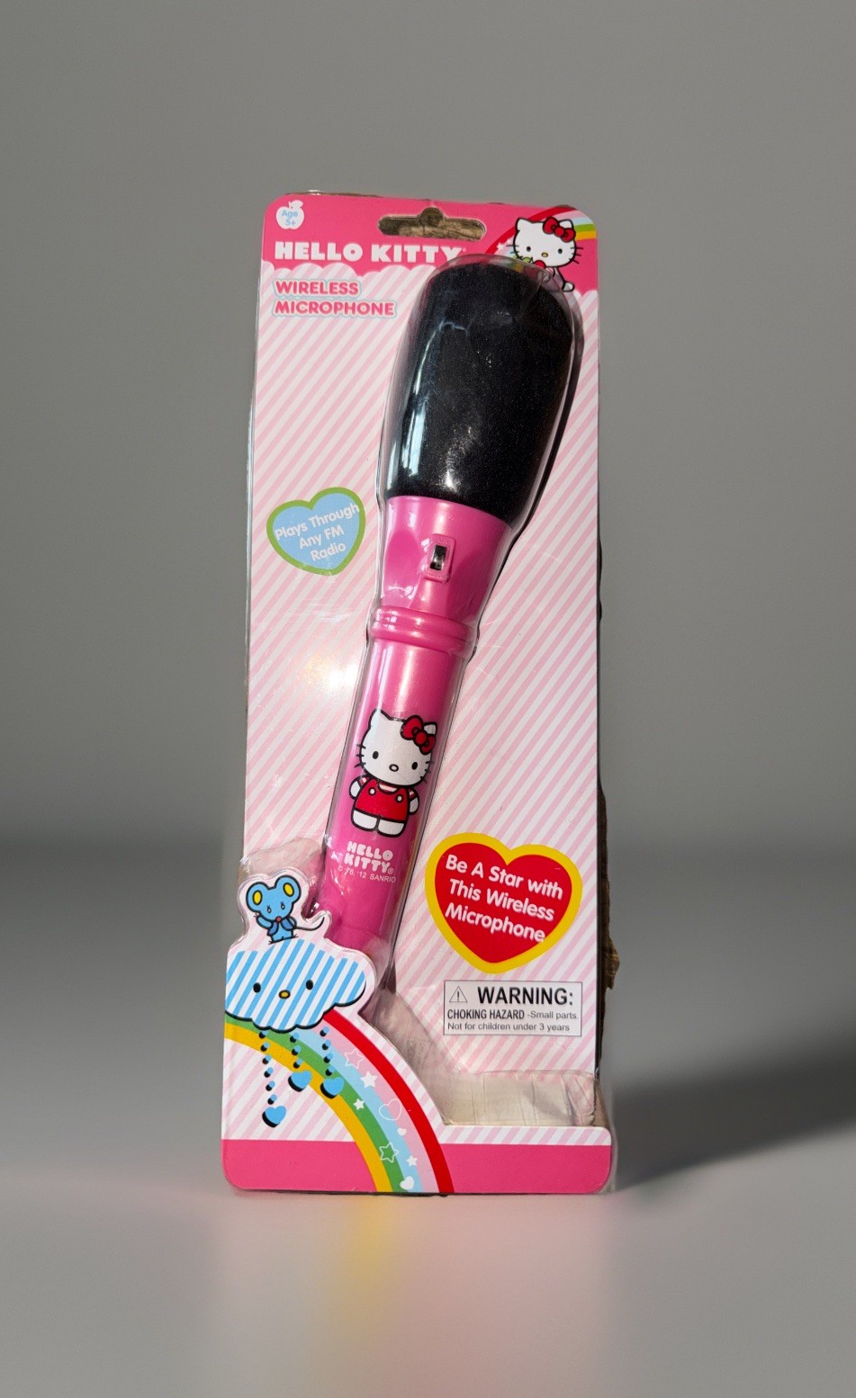 Hello Kitty Wireless Microphone Play Through Fm Radio