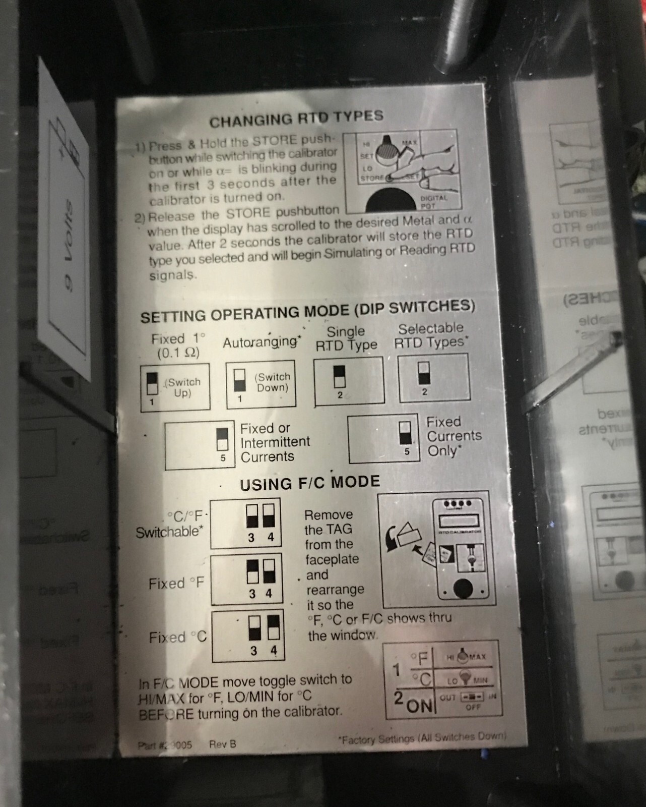 USED ALTEK 211 RTD CALIBRATOR RESISTANCE TEMPERATURE