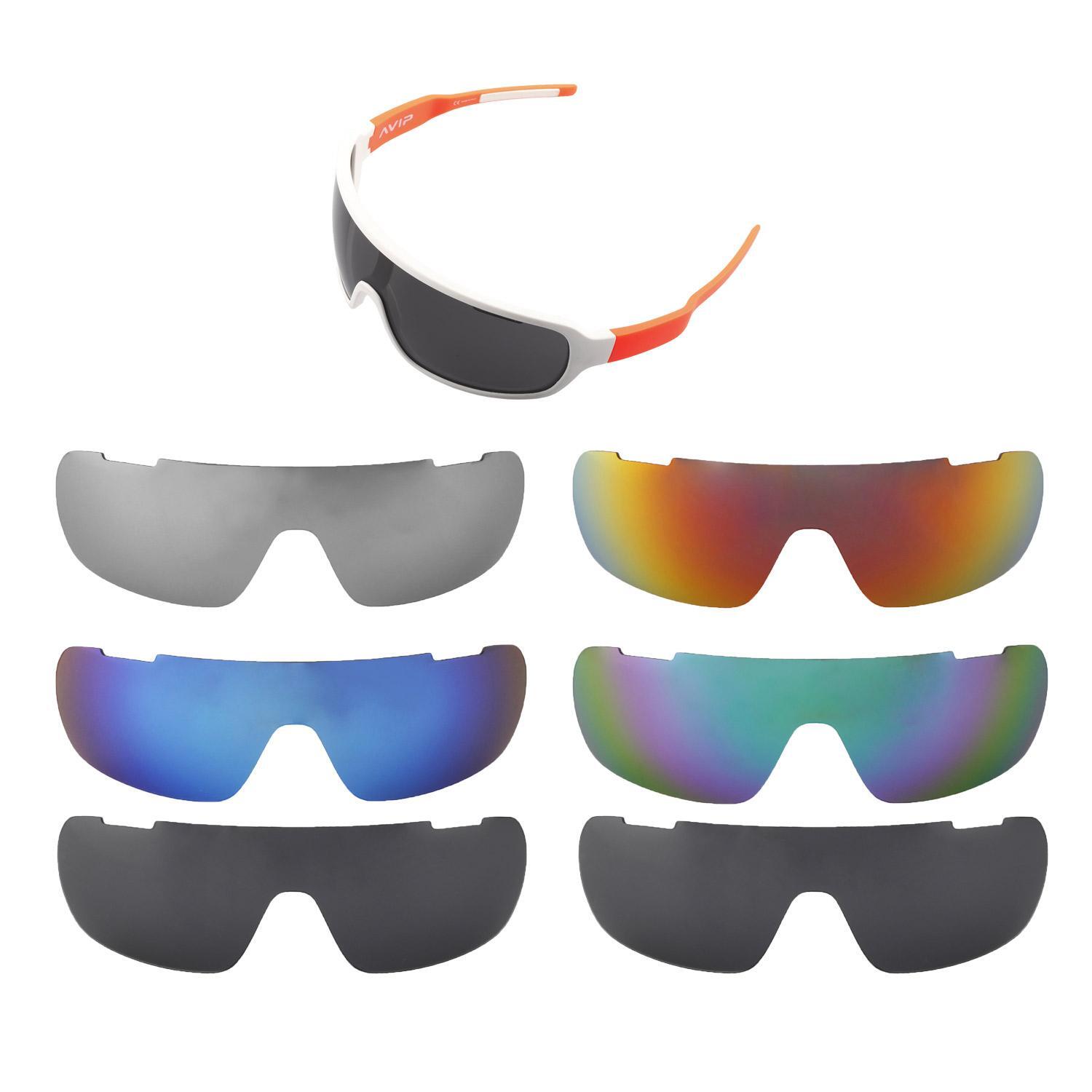 Walleva Replacement Lenses for POC Blade Sunglasses - Multiple Options