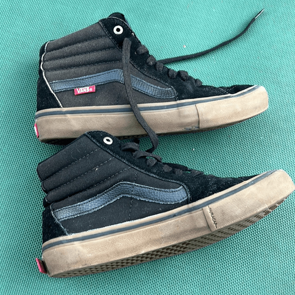 Vans off the wall skateboard shoe pro size 8