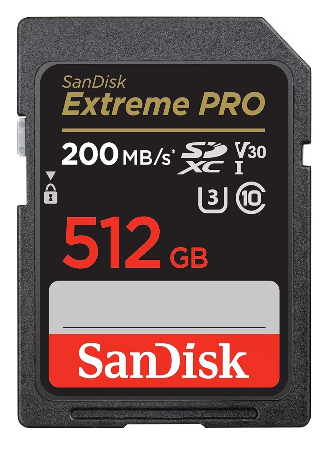 SanDisk ExtremePRO 512GB Class 10 - SDXC UHS-I Memory Card - SDSDXXD-512G-GN4IN
